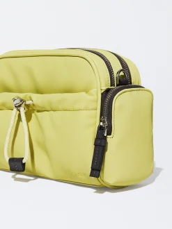 Nylon-Effect Crossbody Bag|Parfois New