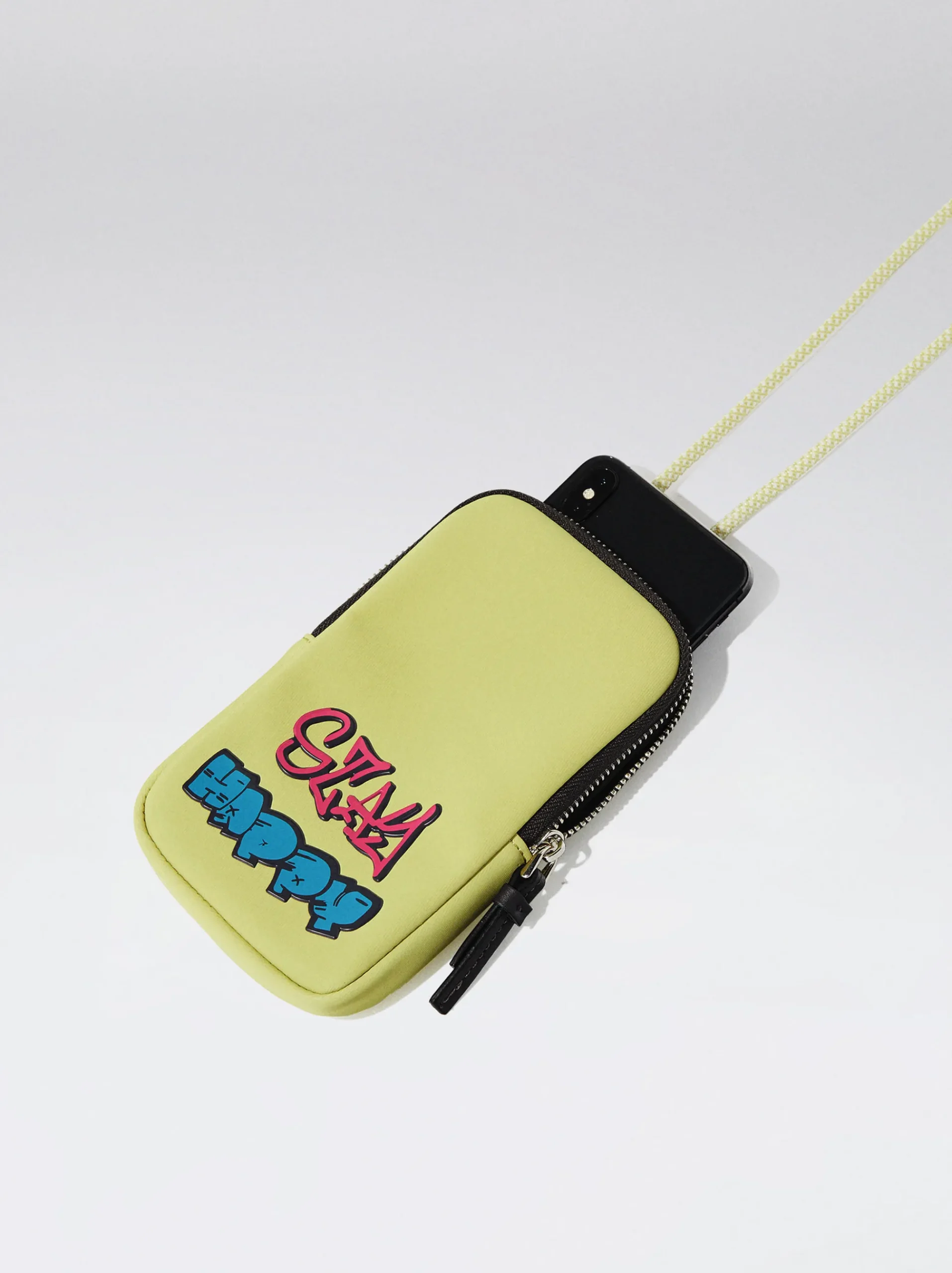 Nylon-Effect Mobile Phone Case|Parfois New