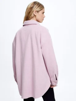 Overshirt With Pockets And Buttons|Parfois Clearance