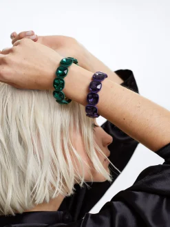 Pack Of Bracelets With Crystals|Parfois Outlet