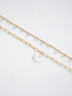 Pack Of Necklaces With Freshwater Pearl|Parfois Online