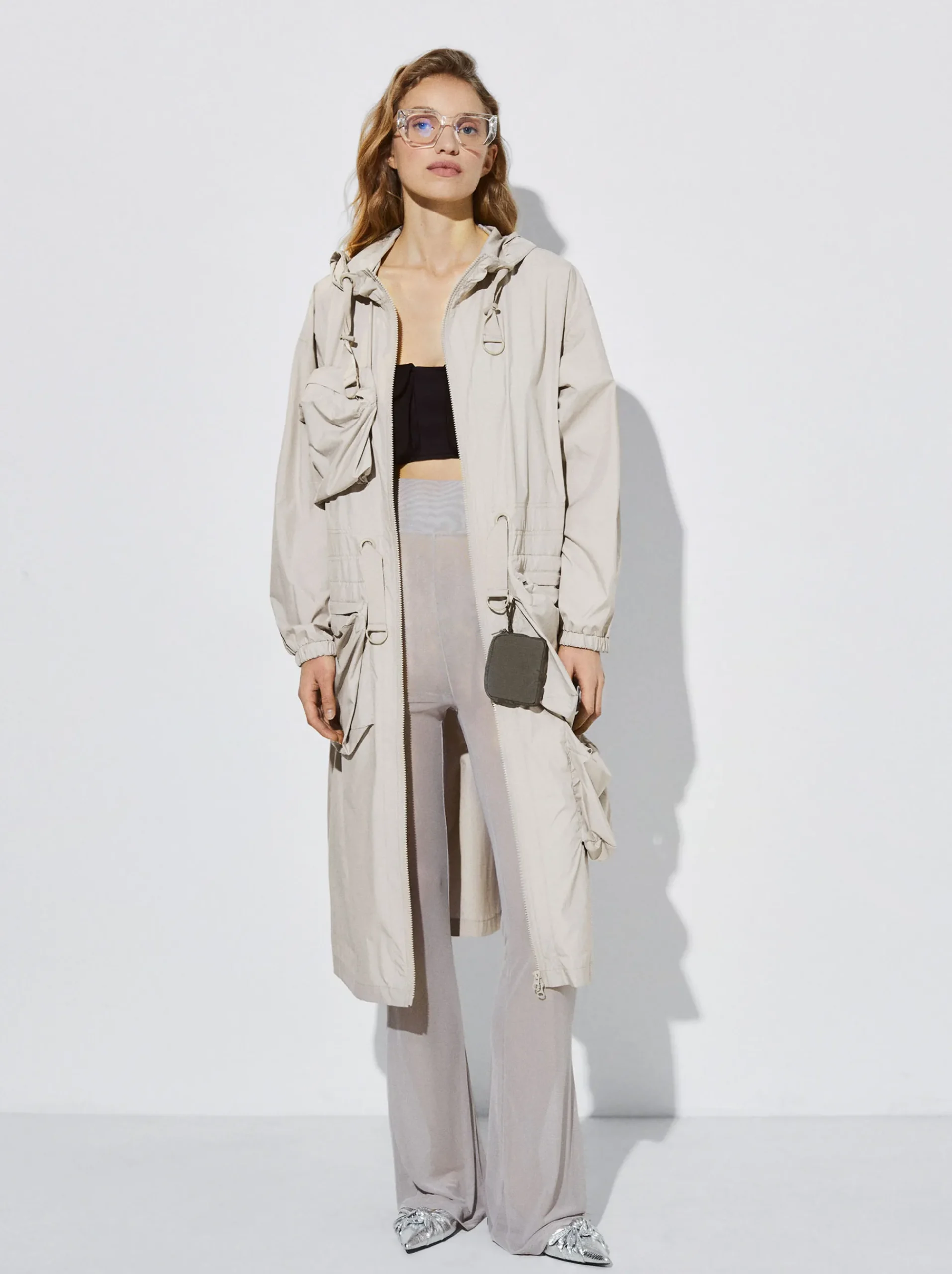 Parka With Pockets And Hood|Parfois Online