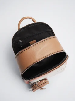 Patchwork Backpack With Pendant|Parfois Cheap