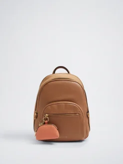 Patchwork Backpack With Pendant|Parfois Cheap