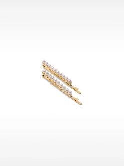Pearl Bead Hair Slides|Parfois Store