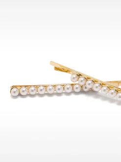 Pearl Bead Hair Slides|Parfois Store