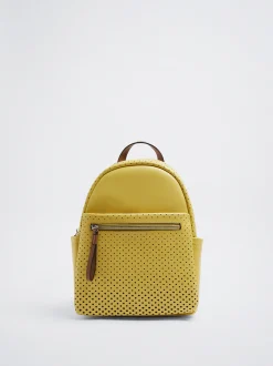 Perforated Detail Backpack|Parfois Clearance