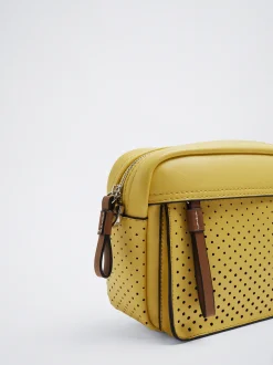 Perforated Detail Crossbody Bag|Parfois Best Sale