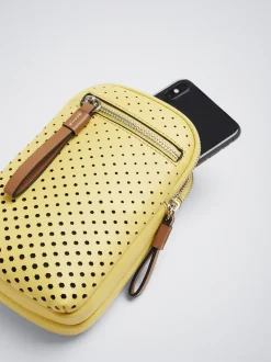 Perforated Detail Mobile Phone Case|Parfois Shop