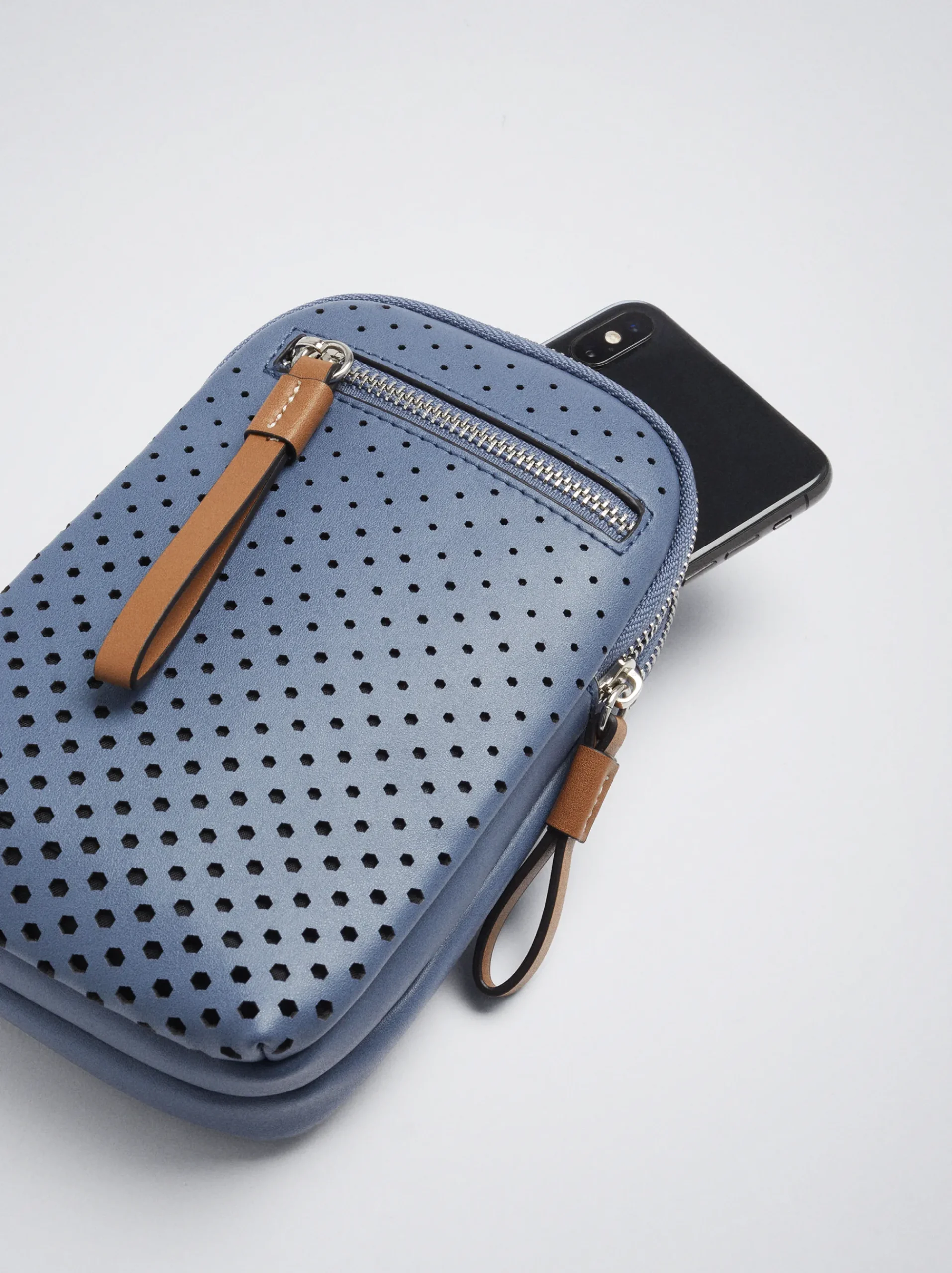 Perforated Detail Mobile Phone Case|Parfois Store