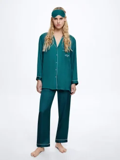 Personalised Pyjamas With Eye Mask|Parfois Cheap