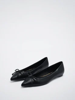 Pointy Ballerina With Bow|Parfois Outlet