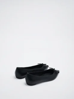 Pointy Ballerina With Bow|Parfois Outlet