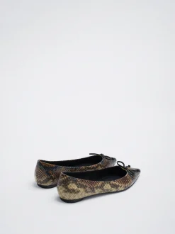Pointy Ballerina With Bow|Parfois Store