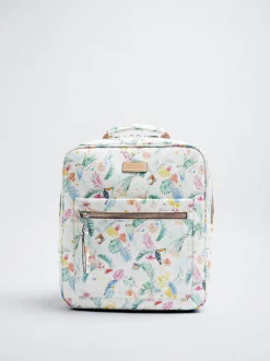 Printed Backpack For 13” Laptop|Parfois New