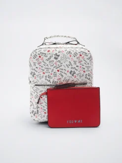 Printed Backpack For 13&rdquo; Laptop|Parfois Cheap