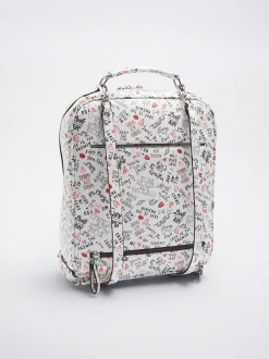 Printed Backpack For 13&rdquo; Laptop|Parfois Cheap