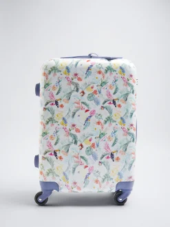 Printed Cabin Trolley|Parfois Online