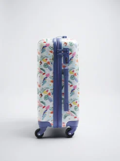 Printed Cabin Trolley|Parfois Online