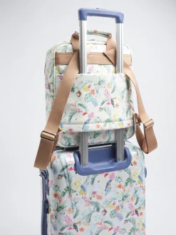 Printed Cabin Trolley|Parfois Online