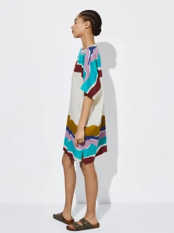Printed Cotton Dress|Parfois Shop