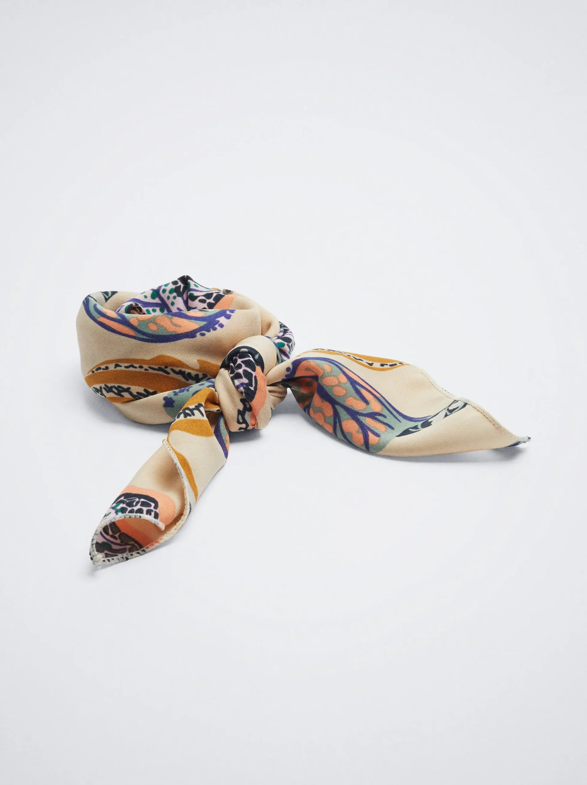 Printed Knot Headband|Parfois Online