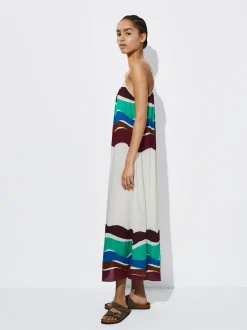 Printed Midi Dress|Parfois Sale