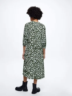 Printed Midi Dress|Parfois Fashion