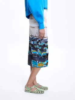 Printed Midi Skirt|Parfois Best