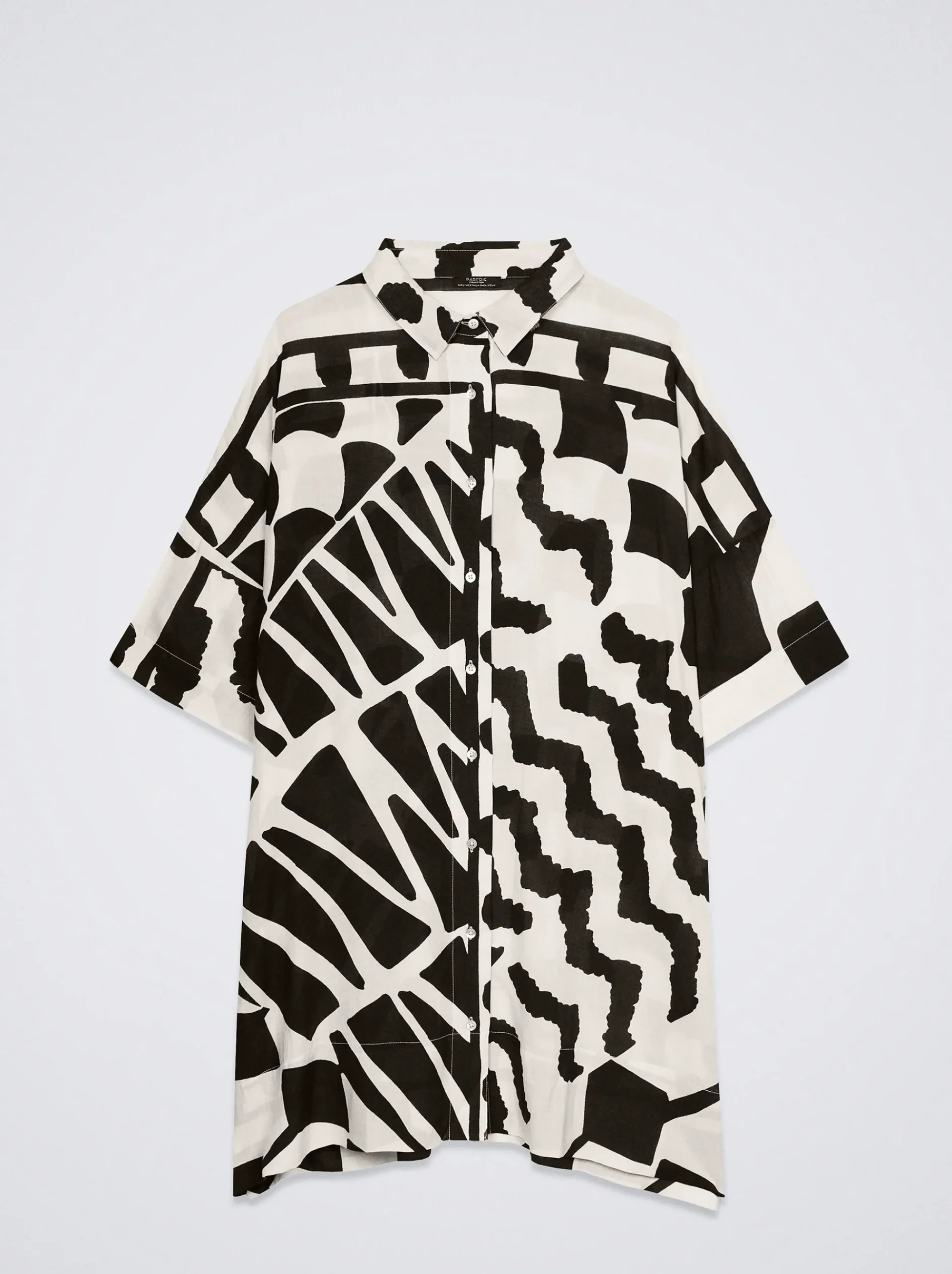 Printed Modal Shirt Dress|Parfois Cheap