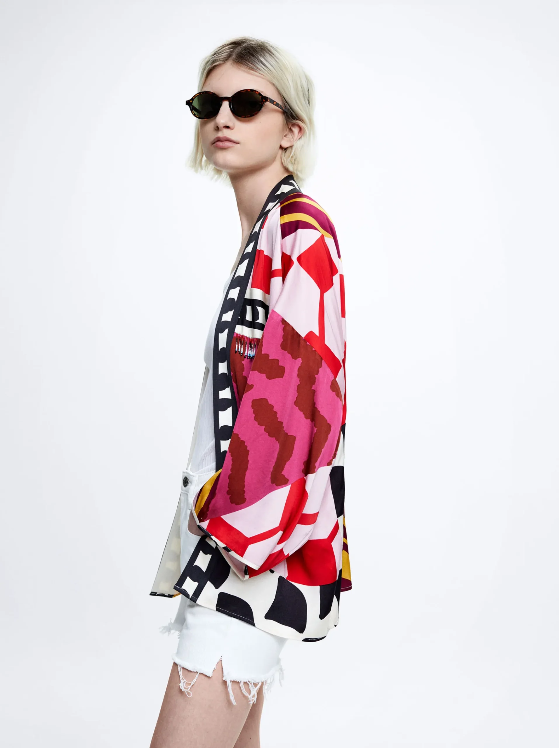Printed Open Kimono|Parfois Discount