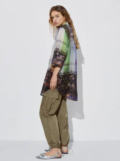 Printed Shirt Dress|Parfois Store