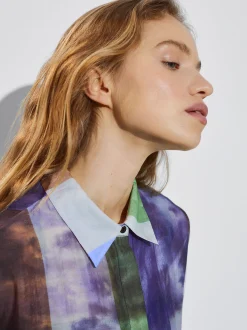 Printed Shirt Dress|Parfois Store