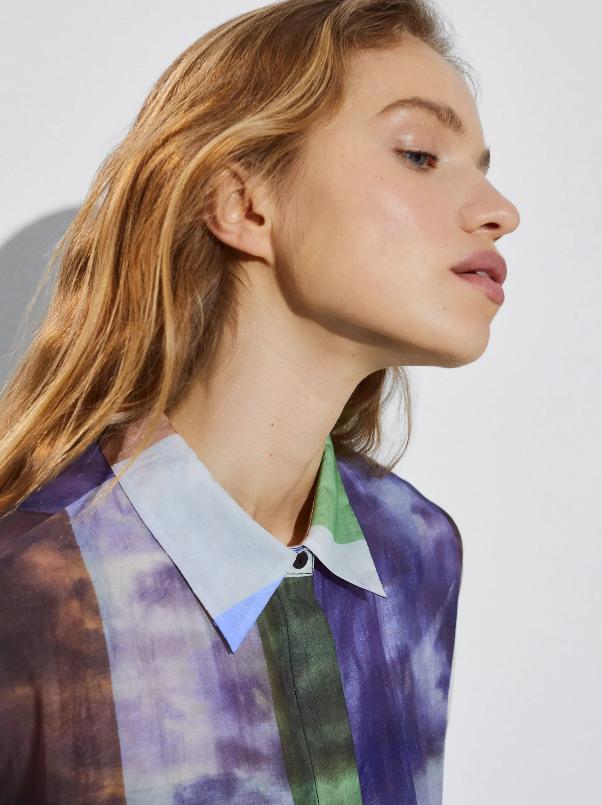 Printed Shirt Dress|Parfois Store