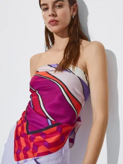 Printed Square Neckerchief|Parfois Fashion
