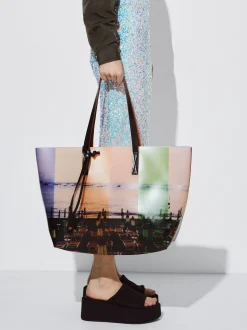 Printed Tote Bag|Parfois Hot