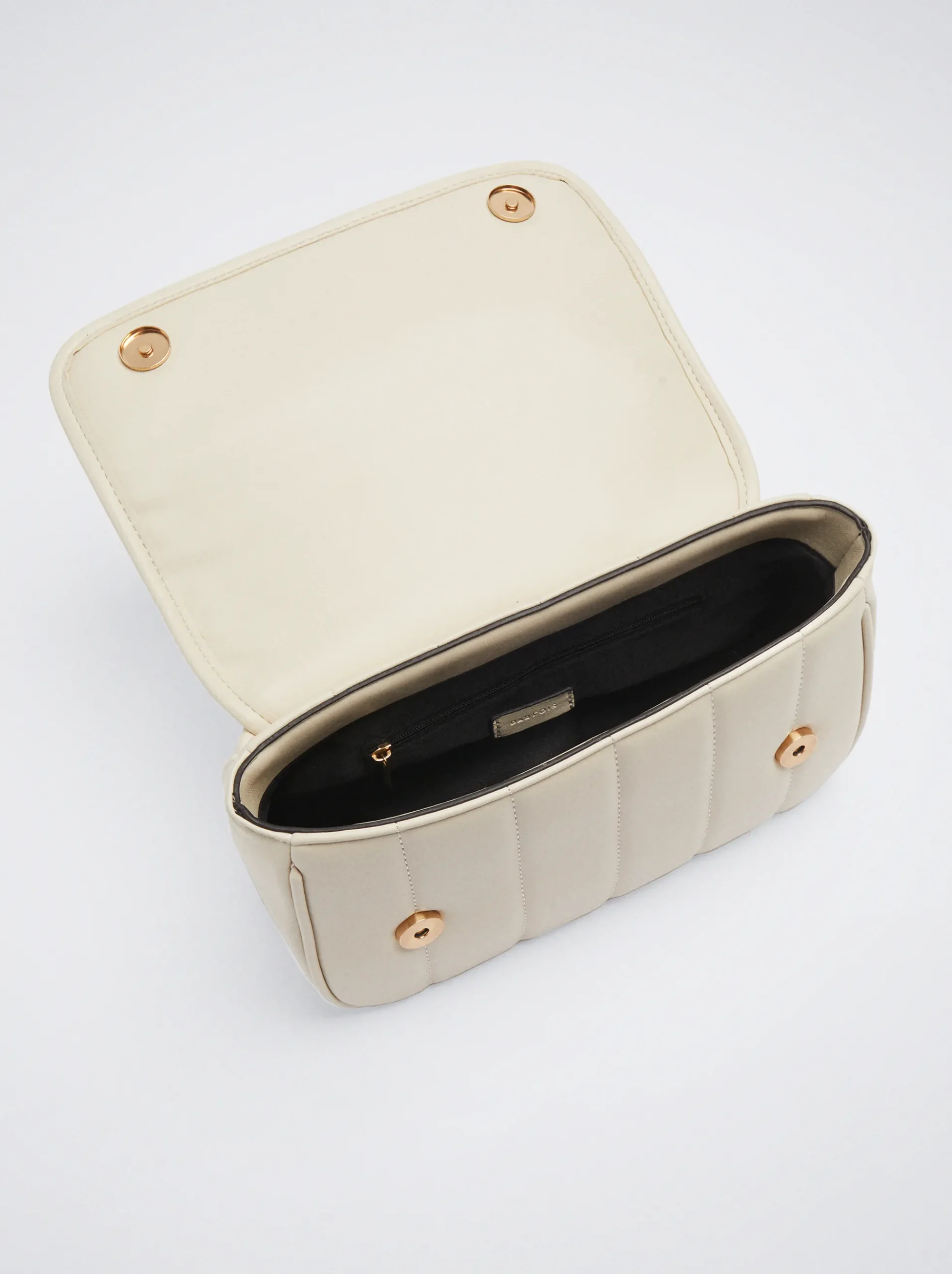 Quilted Crossbody Bag With Chain|Parfois Clearance