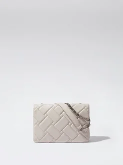 Quilted Crossbody Bag With Chain|Parfois Shop