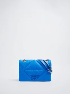 Quilted Crossbody Bag With Chain|Parfois Store