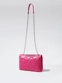 Quilted Crossbody Bag With Chain|Parfois Cheap