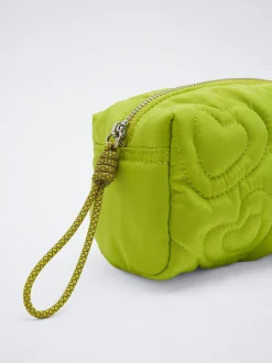Quilted Nylon Toiletry Bag|Parfois Online