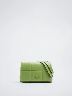 Quilted Shoulder Bag With Chain|Parfois Outlet