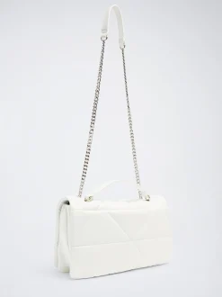 Quilted Shoulder Bag With Chain|Parfois Best Sale