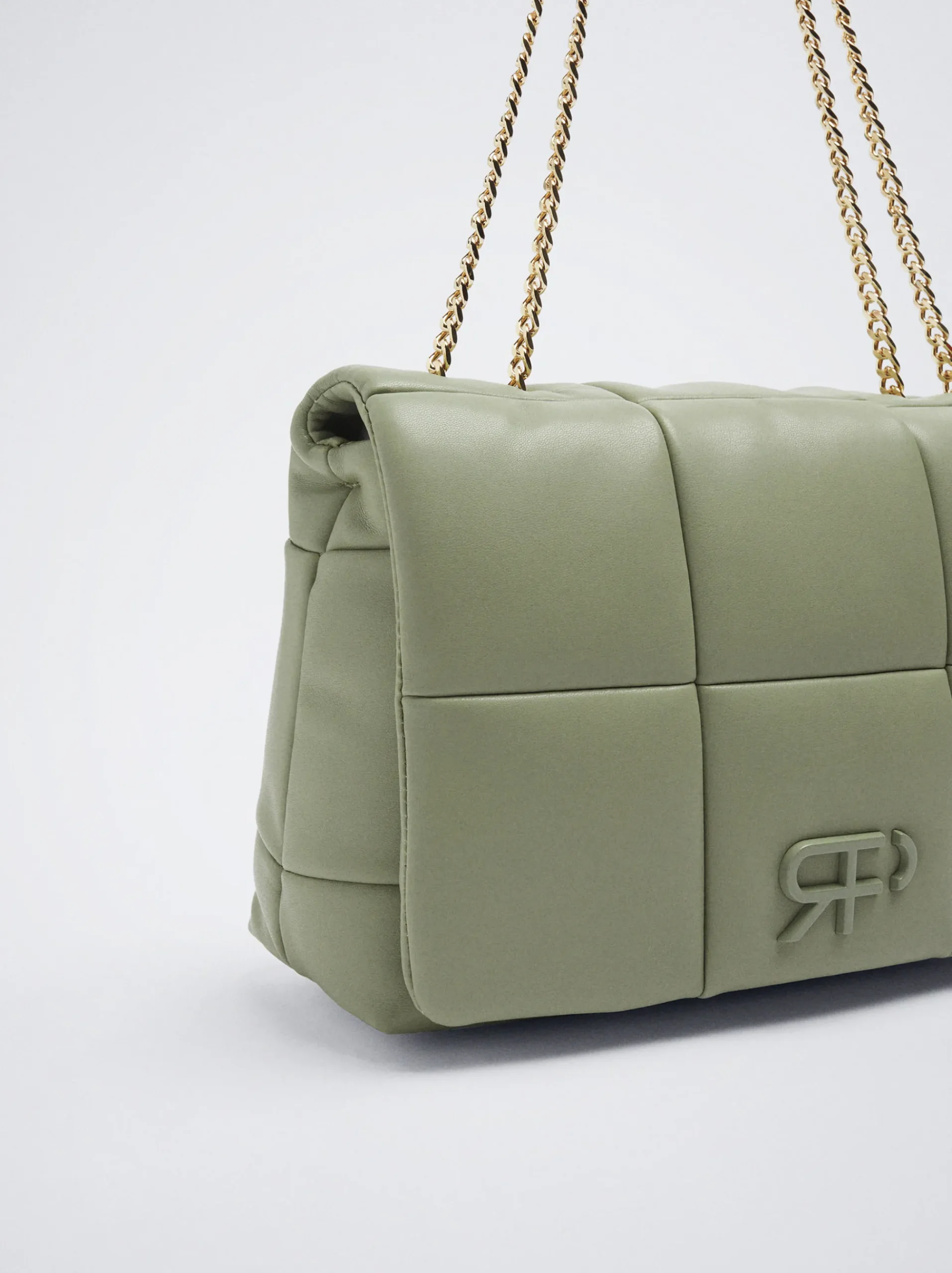 Quilted Shoulder Bag With Chain|Parfois Fashion