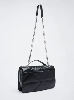 Quilted Shoulder Bag With Chain|Parfois Cheap