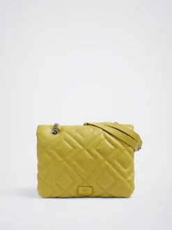 Quilted Shoulder Bag With Chain|Parfois Store
