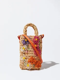 Raffia Mobile Phone Case|Parfois Flash Sale