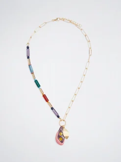 Resin Chain Necklace|Parfois Online