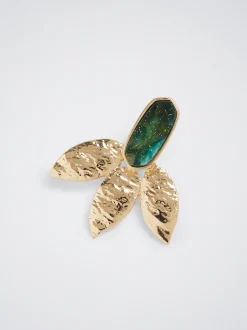 Resin Earrings With Flower|Parfois Best Sale