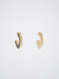 Resin Hoop Earrings|Parfois Fashion